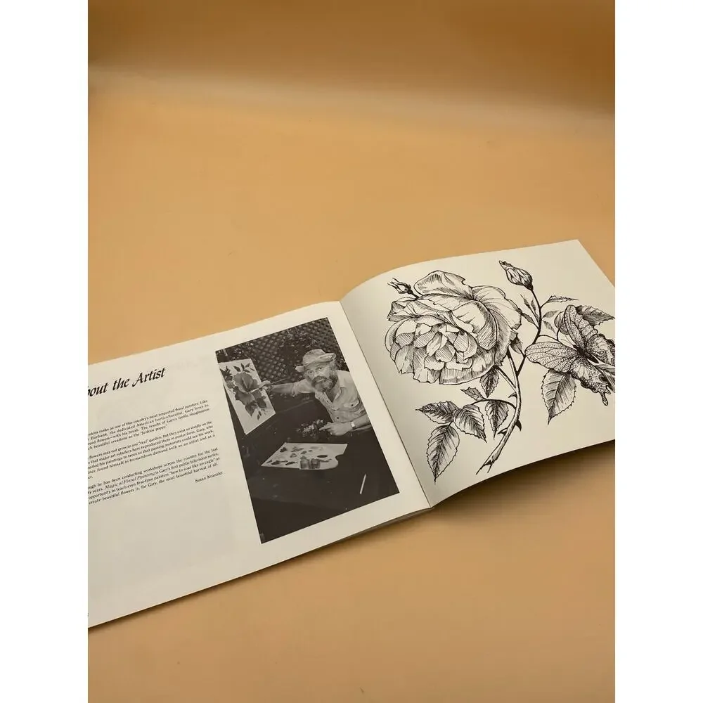 Magic of Floral Painting Gary Jenkins Art 1984 2nd Printing